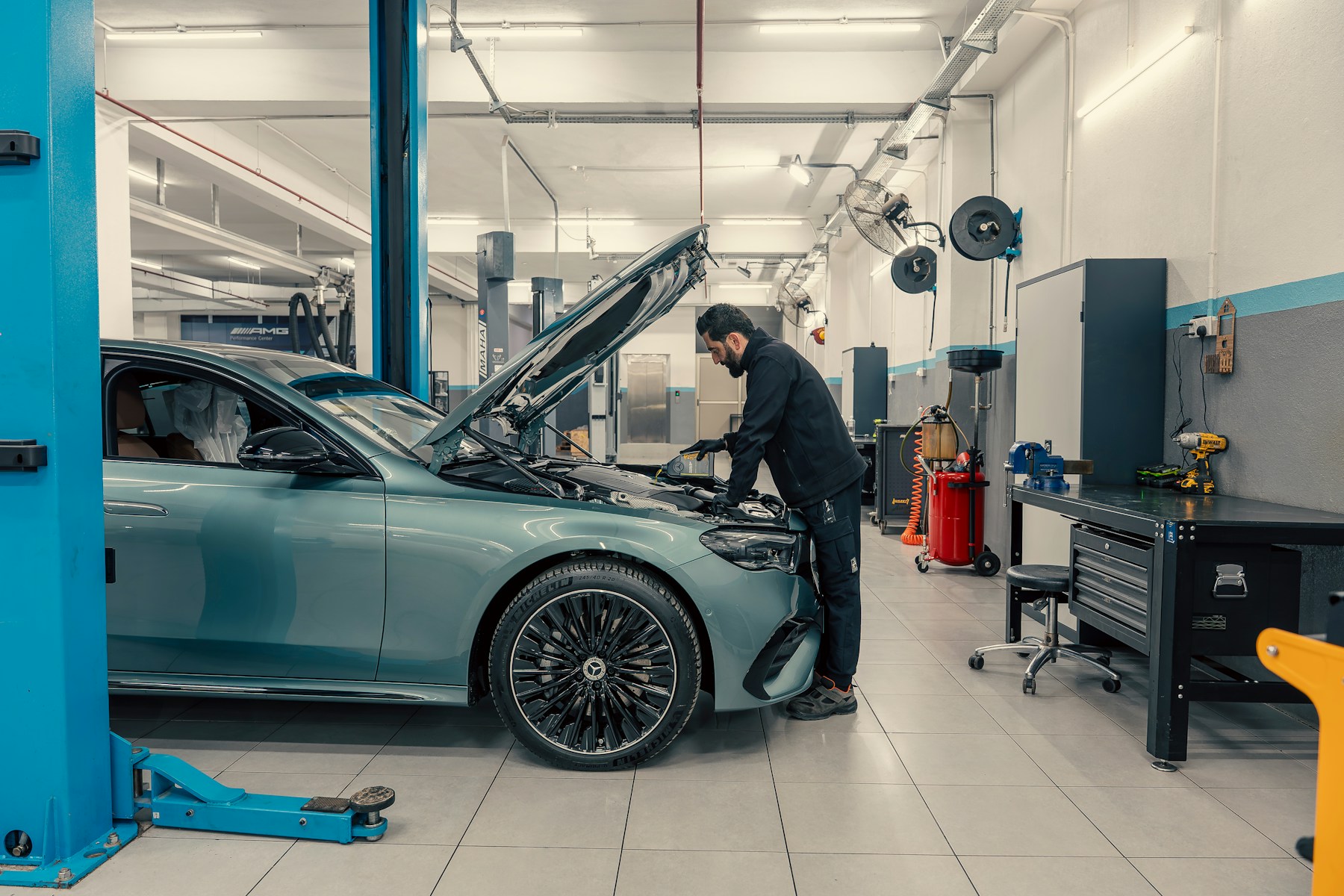 Illustrative automotive service